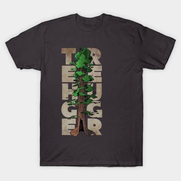 Tree Hugger T-Shirt by thisisntcrystal